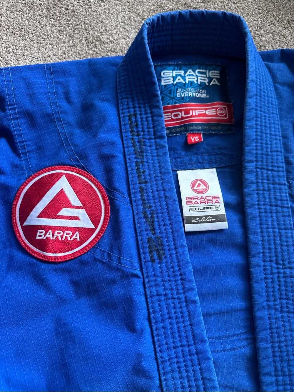 Gracie Barra Blue Brazilian Jiu-Jitsu Gi